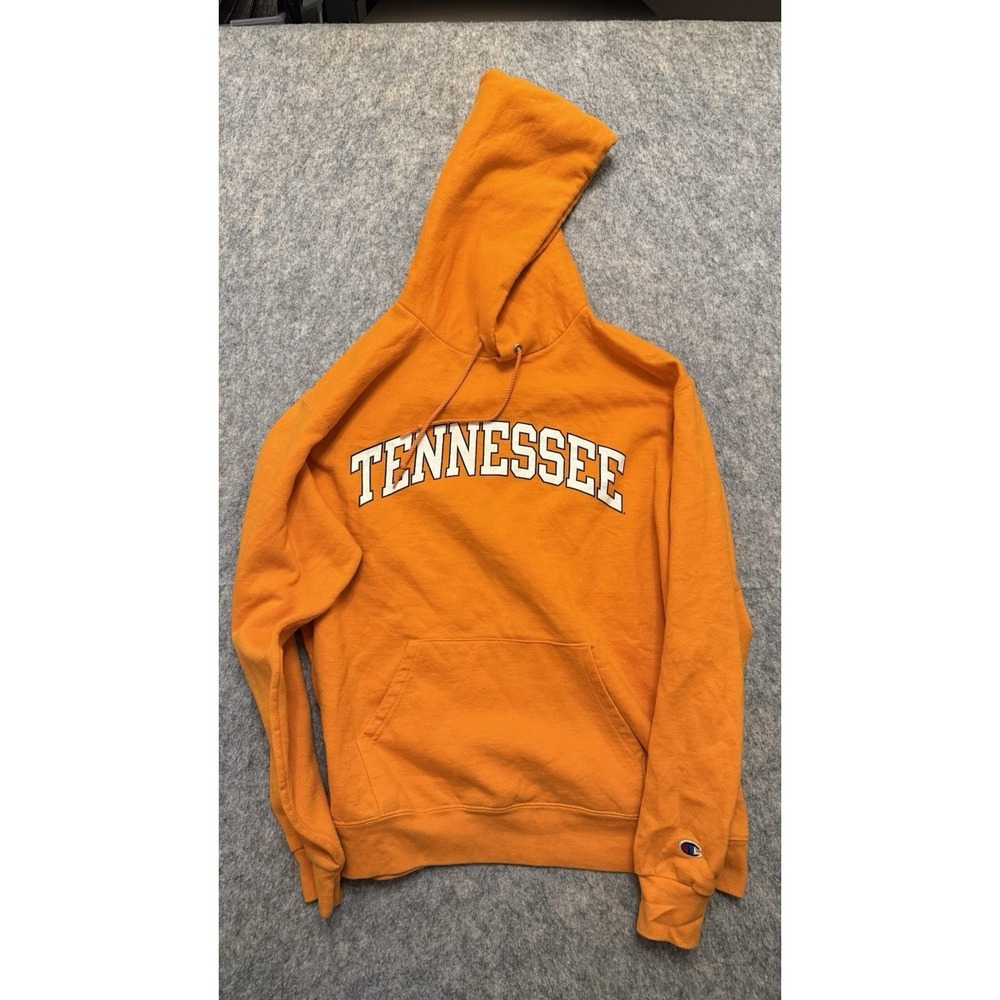 Tennessee Volunteers Champion Hoodie Mens Large Orange Pullover NCAA Vols UT